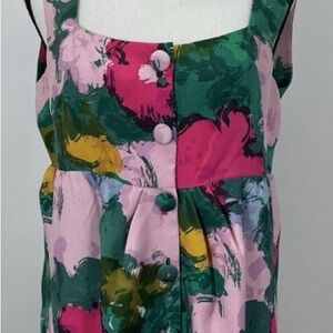 ⭐️ Vintage Balenciaga Silk Shift Dress w Scarft Sz 40/ S RARE